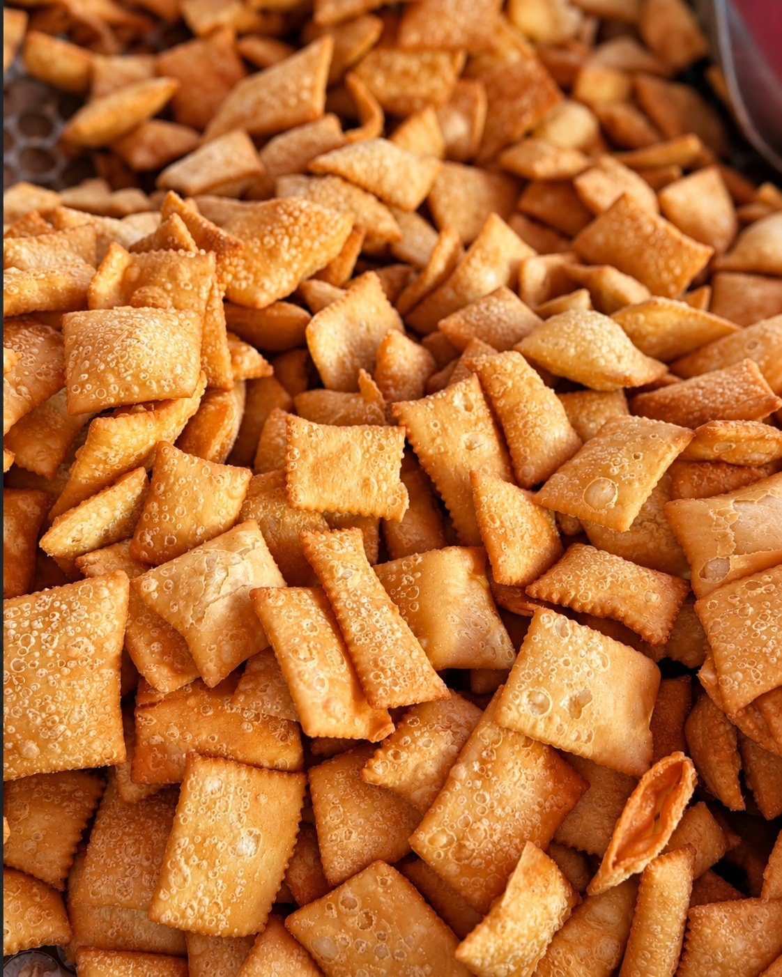 Pasteizinhos dourados da Pastéis Viviane
